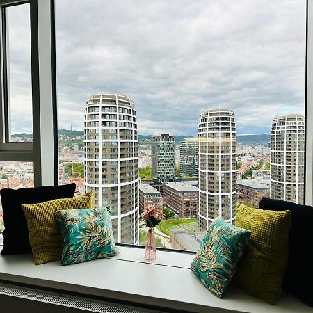 Apartments In Panorama City On 25Th Floor - Amazing View Close To Old Town Bratislava Exterior foto